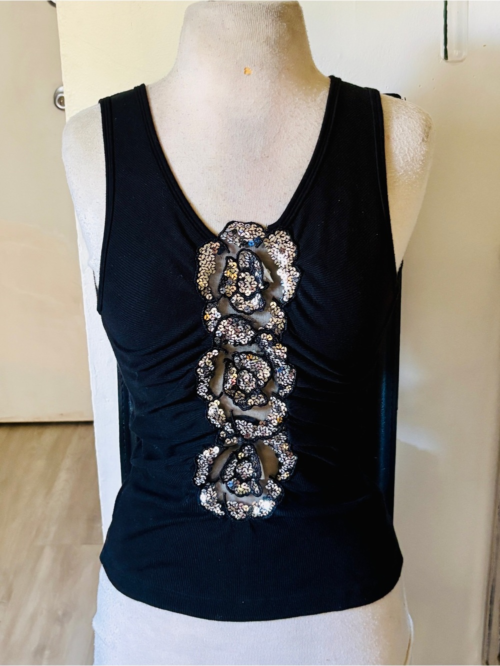 Sky Sequin Tank Top